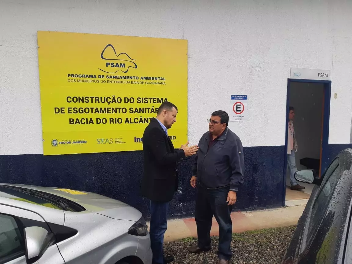 Consórcio SAG - Esgotamento do Sanitário do Rio Alcântara (São Gonçalo - RJ)